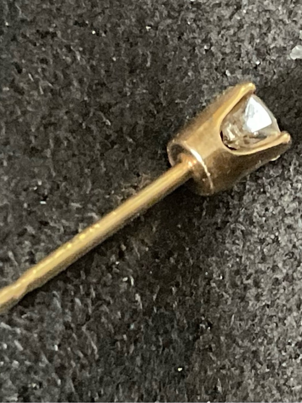 Vintage 1999 Round Brilliant Diamond Stud Earrings Gold - Approx. 0.40-0.50 TCW - Picture 7 of 10